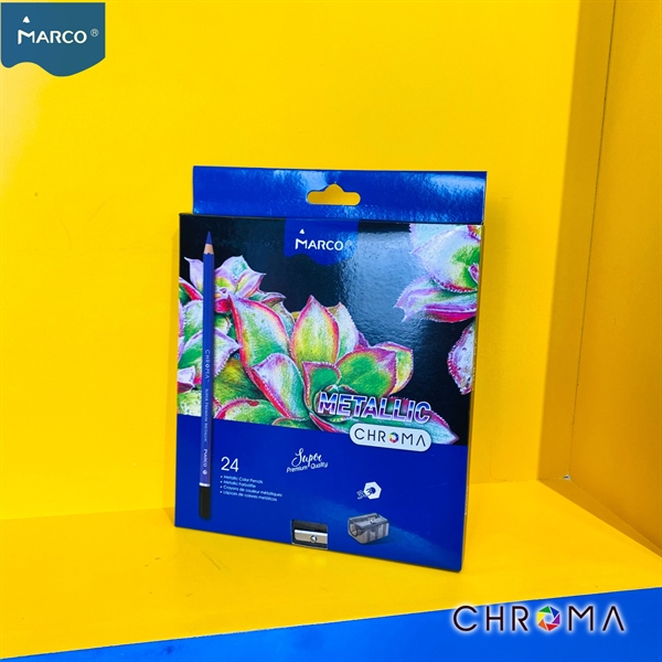 Alternative view of Hộp chì màu Metallic Super premium Marco Chroma